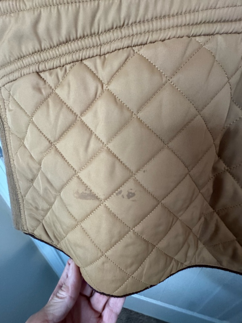 Active USA Quilted Puffer Vest Zip Front Utility Pockets - Picture 7 of 7